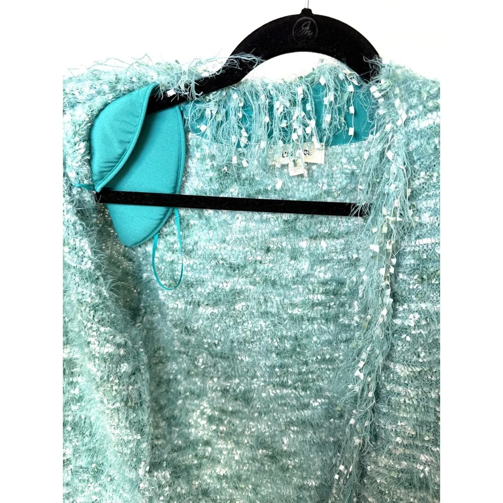 L'AGENCE Azure Cardigan Blazer‎ – Teal – Size XS / 2